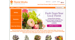 Desktop Screenshot of kingsfordflowers.com.au